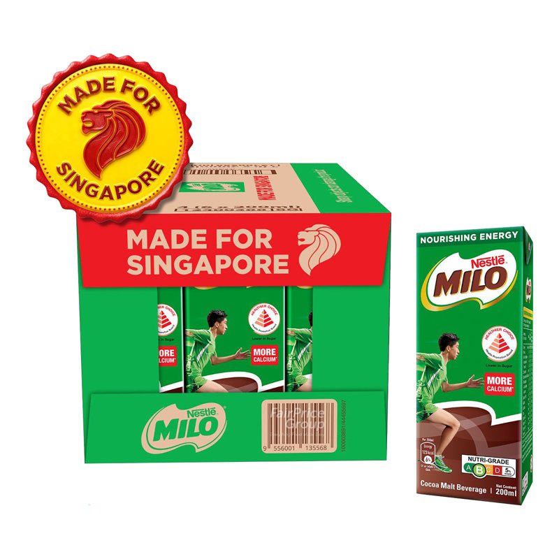 Milo Chocolate Malt Milk Uht Packet Drink (Ctn)