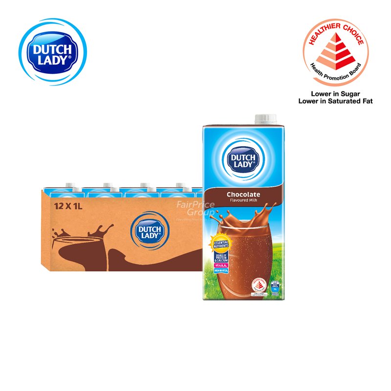 Dutch Lady Uht Milk - Chocolate (Ctn)