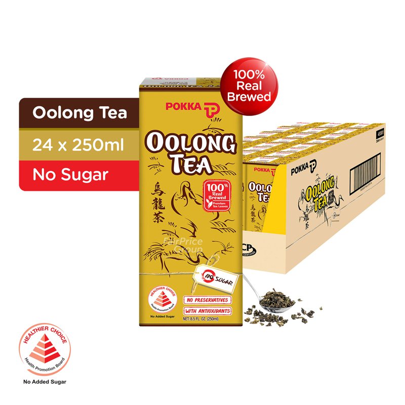 Pokka Packet Drink - Oolong Tea (No Sugar Added) (Ctn)