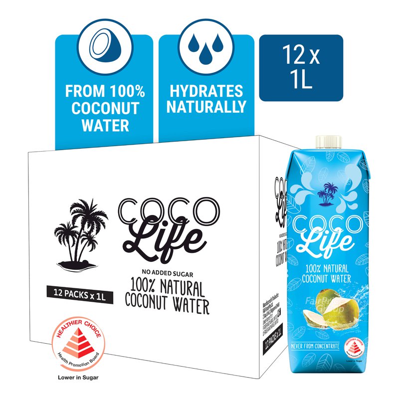 Cocolife Coco Life Coconut Packet Water (Ctn)