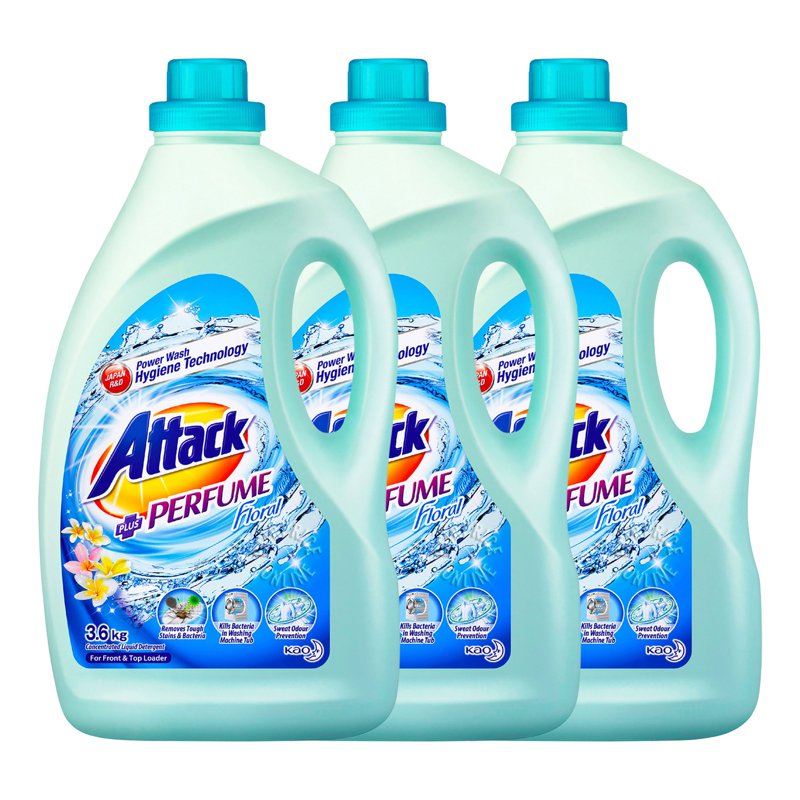 Attack Liquid Detergent - Perfume (Floral) (Ctn)