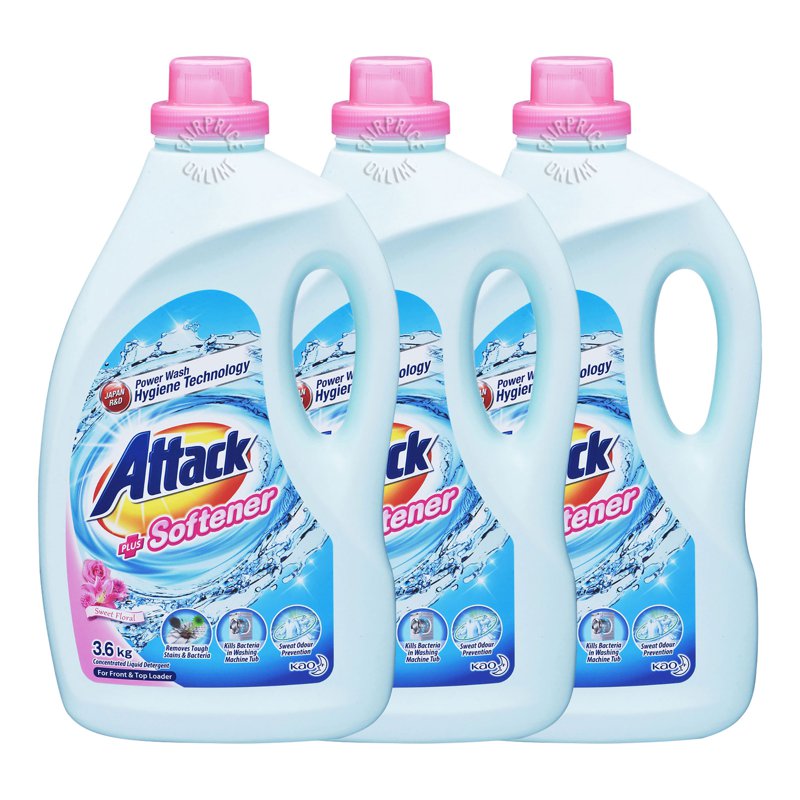 Attack Liquid Detergent - Plus Softener (Ctn)