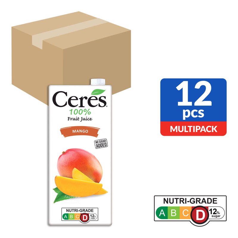 Ceres 100% Juice - Mango (Ctn)