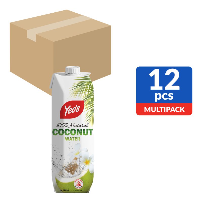 Yeo'S Drink - 100% Natural Coconut Water (Ctn)