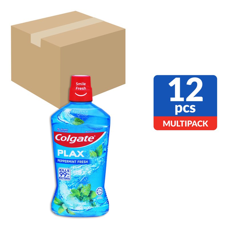 Colgate Plax Mouthwash - Peppermint Fresh (Ctn)