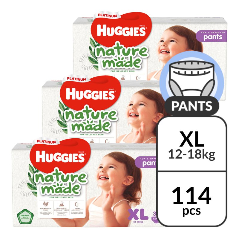 Huggies Platinum Nature Made Pants