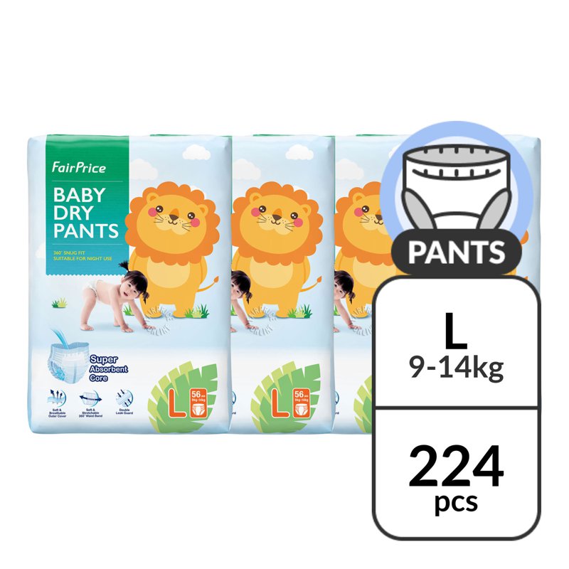 FairPrice Baby Dry Diaper Pants