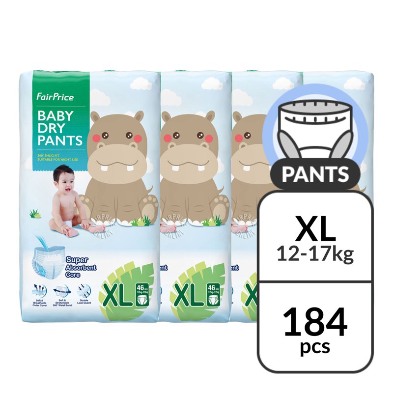 FairPrice Baby Dry Diaper Pants