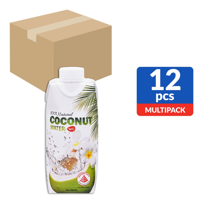 Yeo'S Drink - 100% Natural Coconut Water (Ctn)