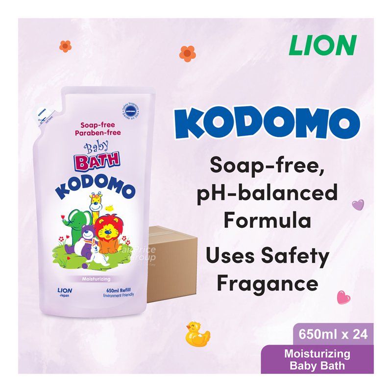 Kodomo Baby Bath Wash Refill - Moisturizing