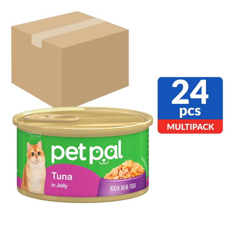 PETPAL Cat Can Food - Tuna in Jelly