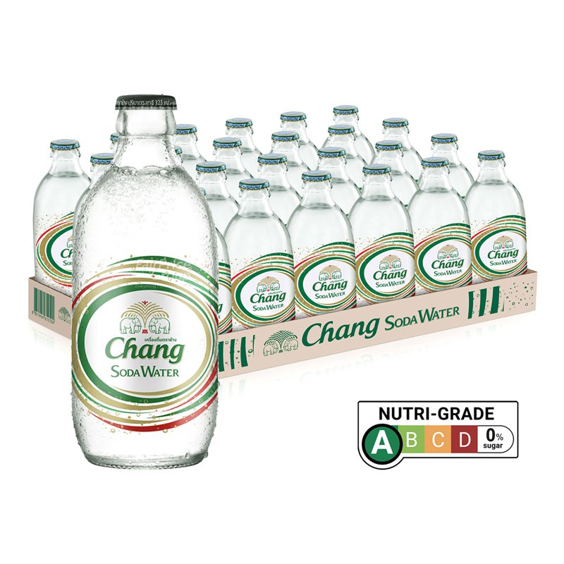 Chang Soda Water - Sparkling 24 x 325ml (CTN)