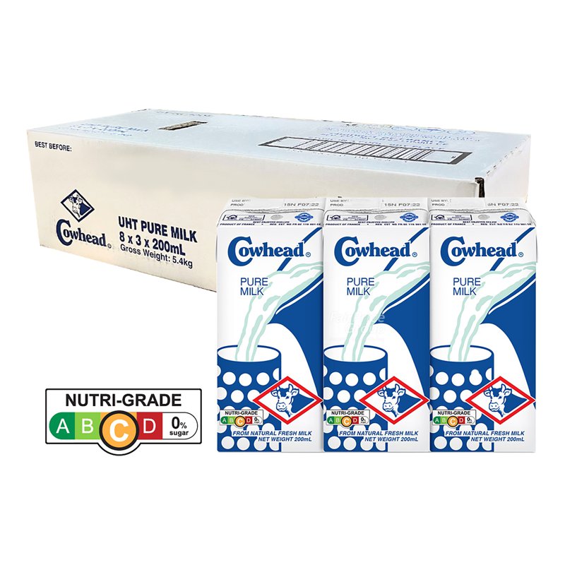 Cowhead Uht Pure Milk (Ctn)