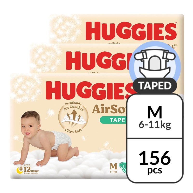Huggies Airsoft Tape Diaper
