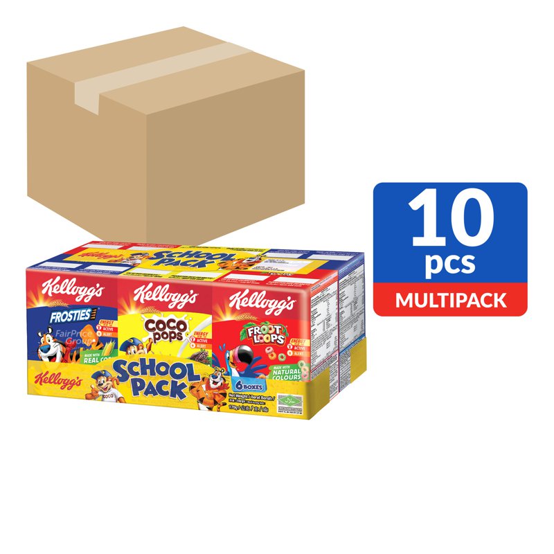 Kellogg's Cereal - School Pack 10 x 170g (CTN)