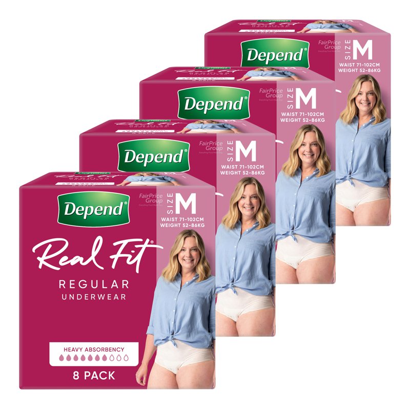 Depend Real-Fit Underwear For Women
