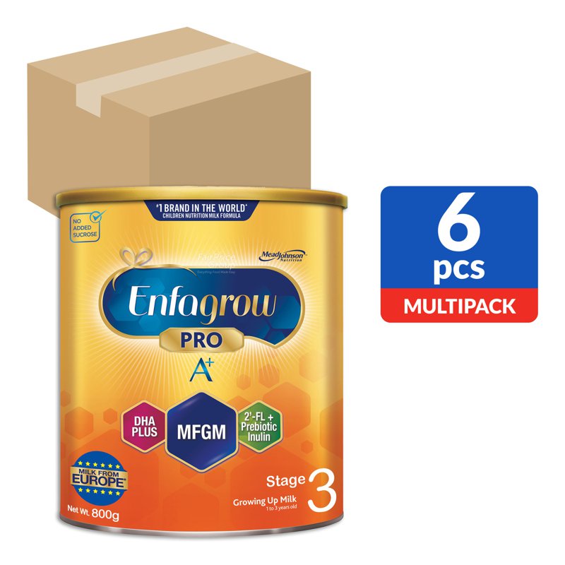 Enfagrow Pro A+ Growing Up Milk Powder Formula - Stage 3 (Ctn)