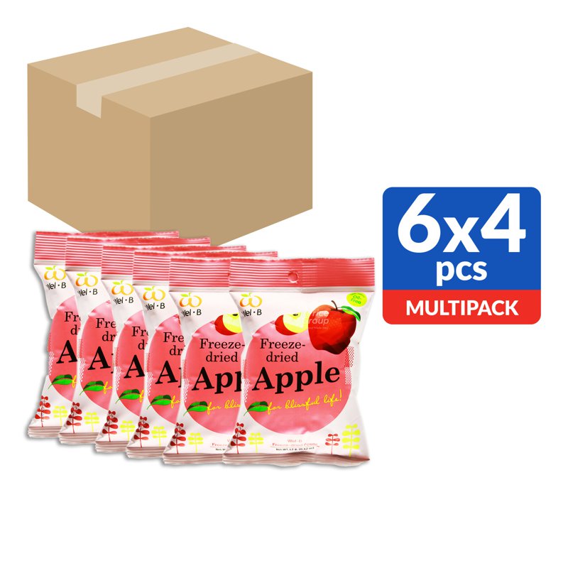 Wel.B Freeze Dried Snack - Apple (Ctn)