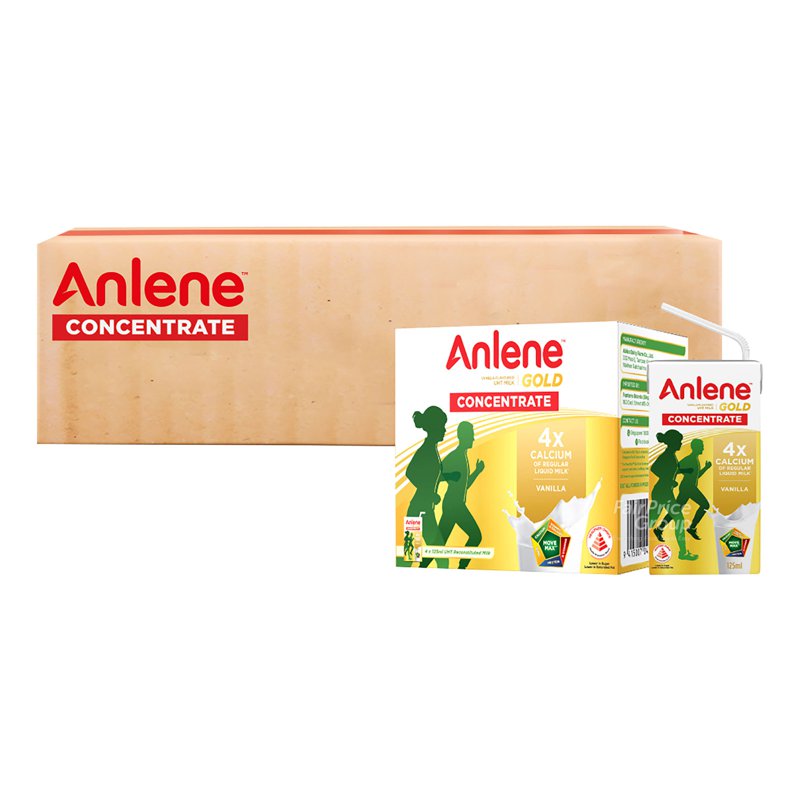 Anlene Gold Concentrate Uht Milk - Vanilla (Ctn)