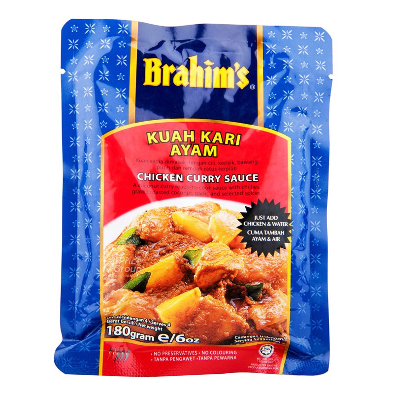 Brahim'S Curry Sauce - Chicken