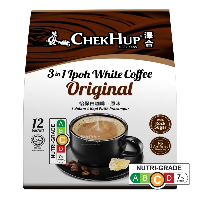 Chek Hup 3 in 1 Instant Ipoh White Coffee - Original