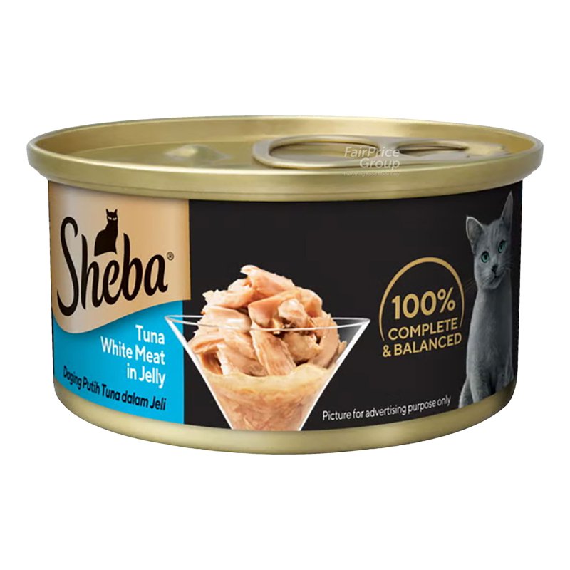 Sheba Cat Can Food - Tuna White Meat in Jelly