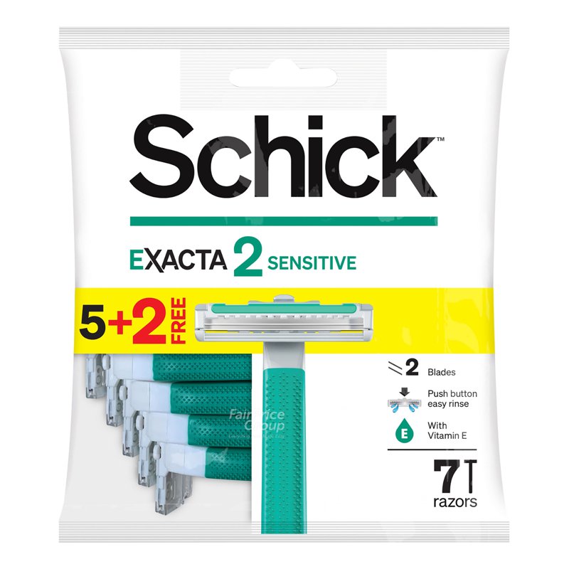 Schick Disposable Razors - Sensitive (Men) 5 + 2 free per pack