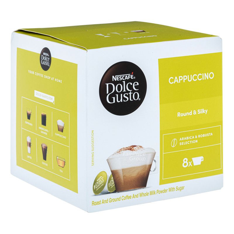 Nescafe Dolce Gusto Beverage Capsules - Cappuccino 16 x 23.3g