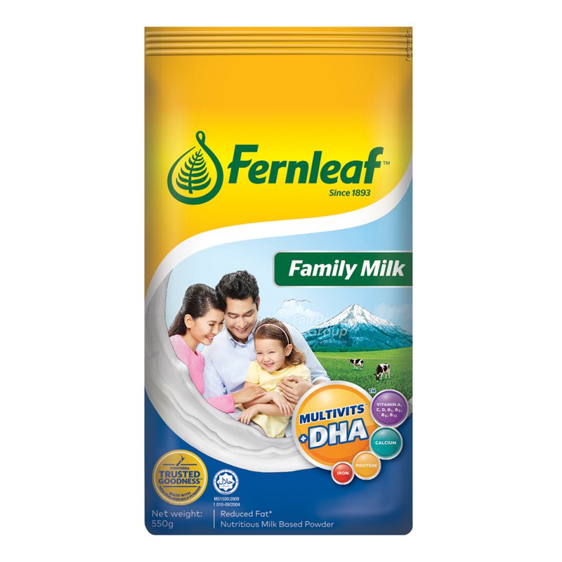 Fernleaf Milk Powder - Family 550g