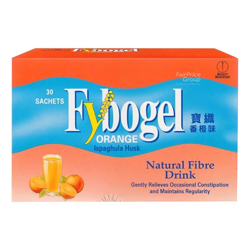 Fybogel Natural Fibre Drink Sachets - Orange 30 per pack