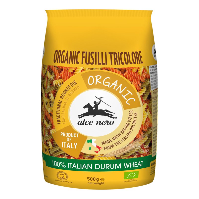 Alce Nero Organic Fusilli Tricolore