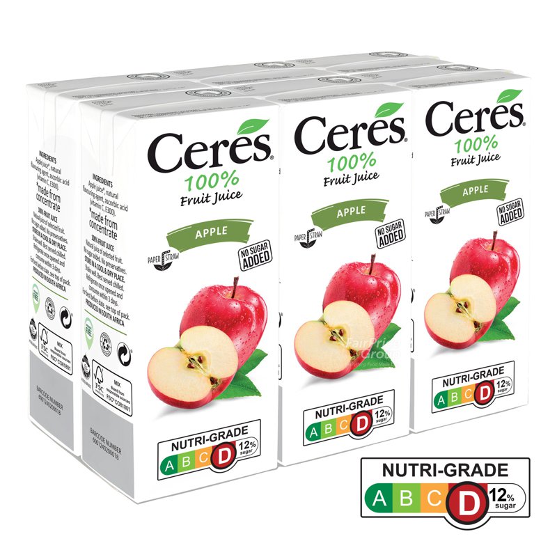 Ceres 100% Juice Packet Drink - Apple