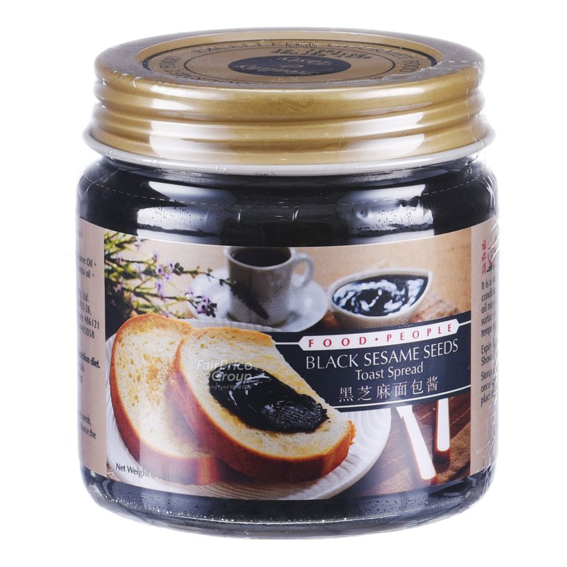 Food People Toast Spread - Black Sesame Seeds