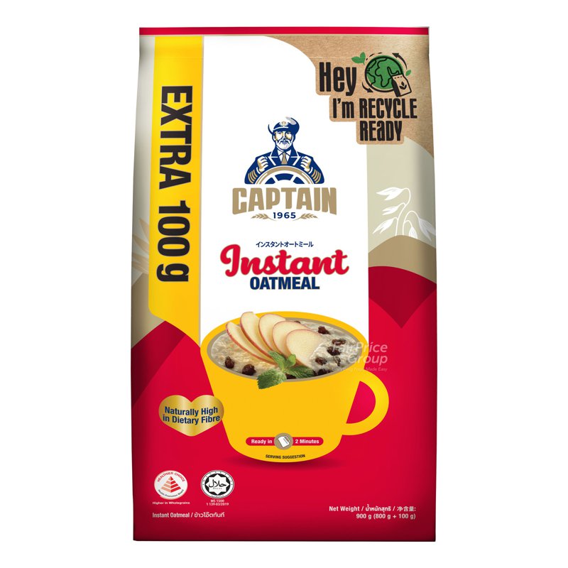 Captain Oats Oatmeal - Instant + free