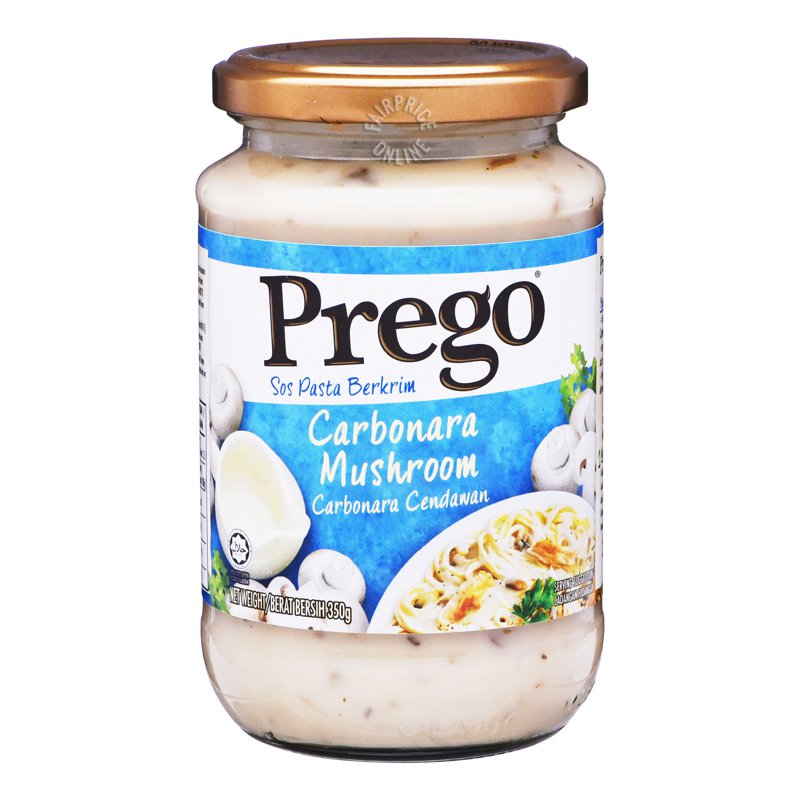 Prego Pasta Sauce - Carbonara Mushroom