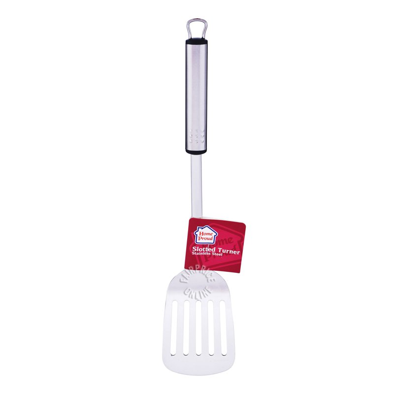 HomeProud Stainless Steel Slotted Turner 1 per pack