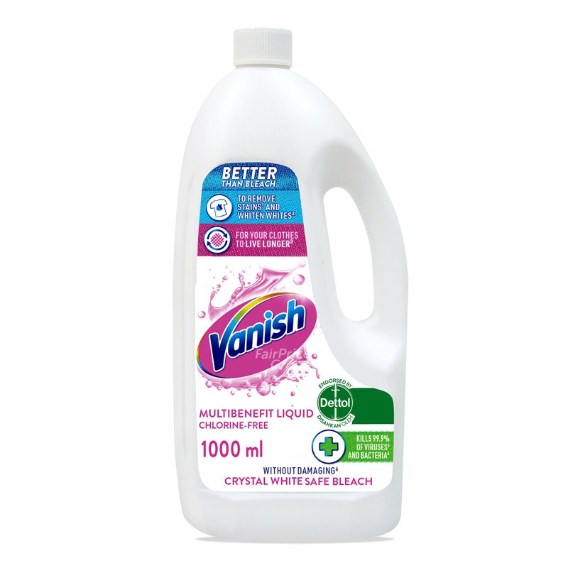 Vanish Liquid Fabric Stain Remover - White 1L