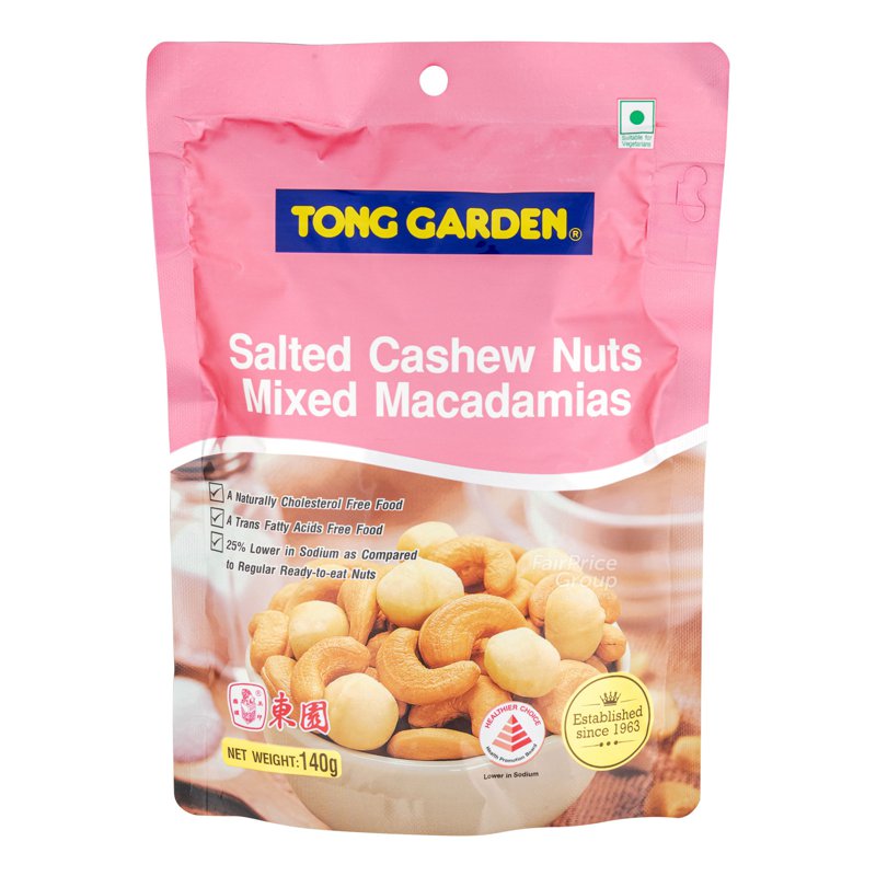 Tong Garden Salted Nuts - Cashew & Macadamias