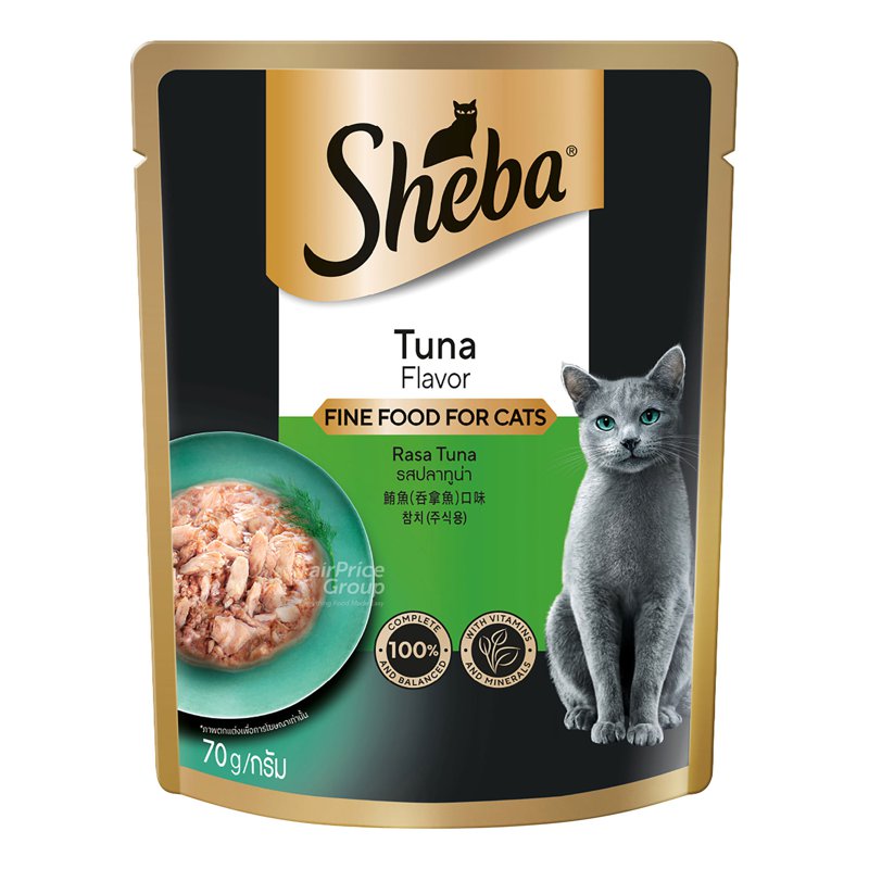 Sheba Cat Food Pouch - Tuna