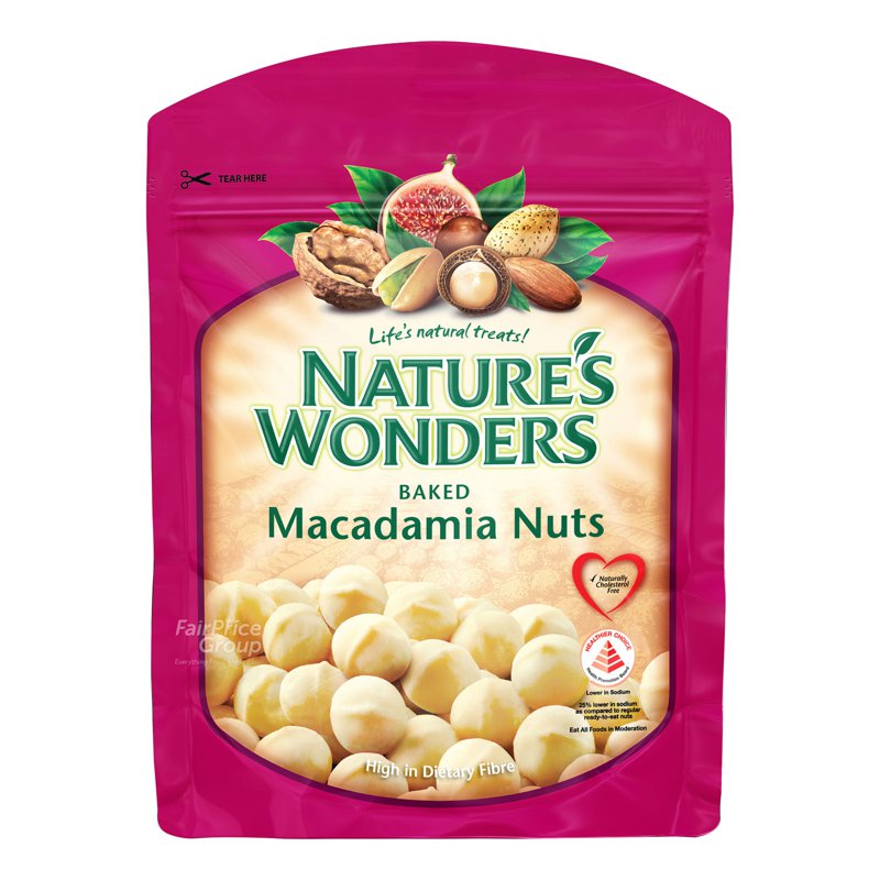 Nature'S Wonders Baked Nuts - Macadamia