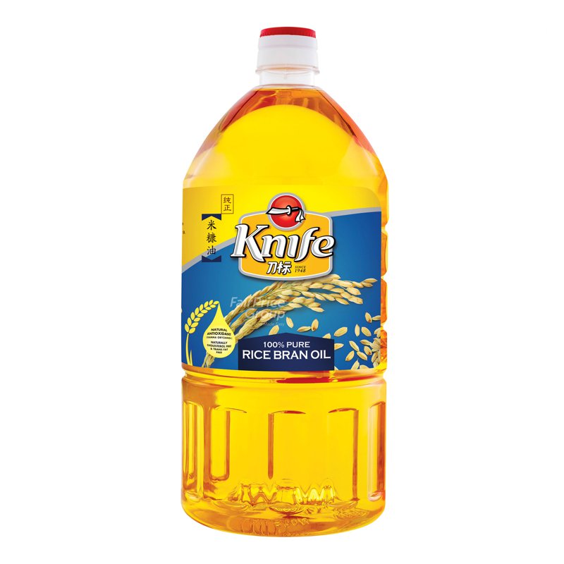 Knife Brand Rice Bran Oil 2L