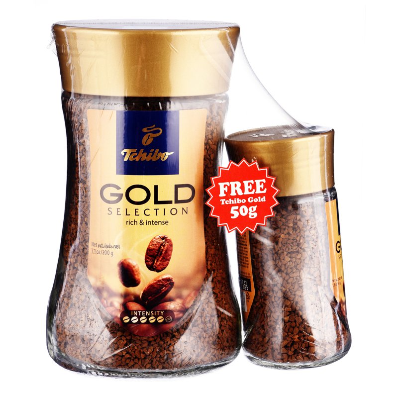 Tchibo Gold Selection Instant Coffee +