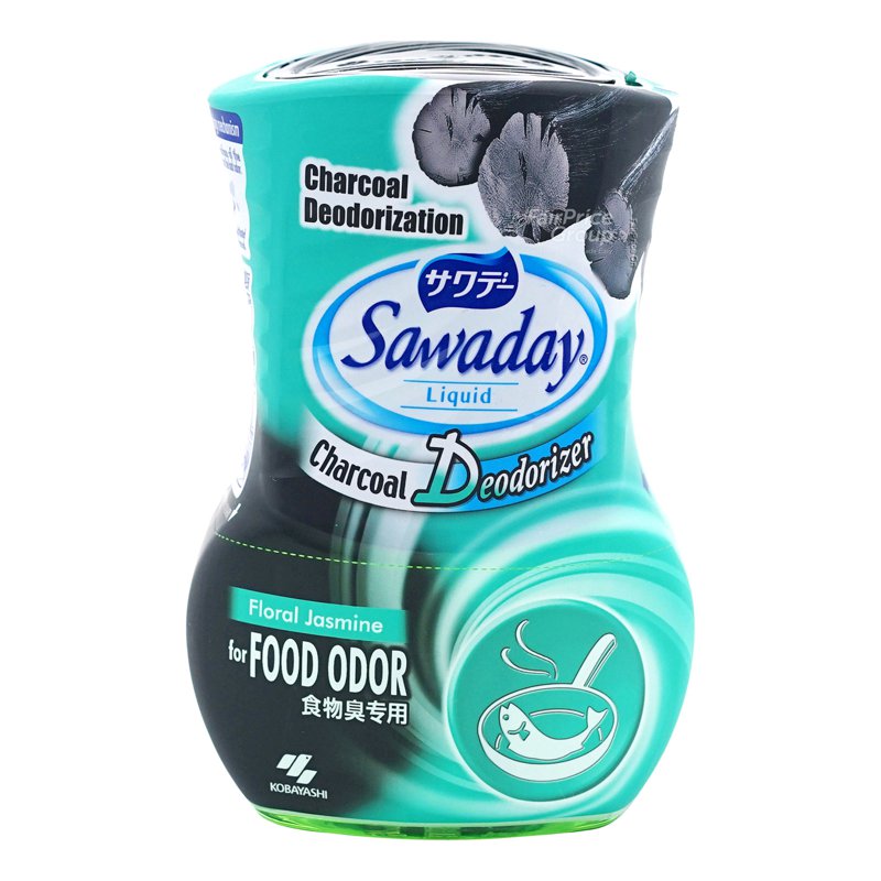 Sawaday Liquid Charcoal Deodorizer - Floral Jasmine (Food Odor)