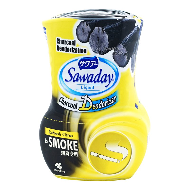 Sawaday Liquid Charcoal Deodorizer - Refresh Citrus (Smoke)