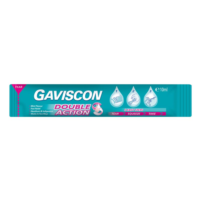 Gaviscon Double Action Liquid Sachets 10ml