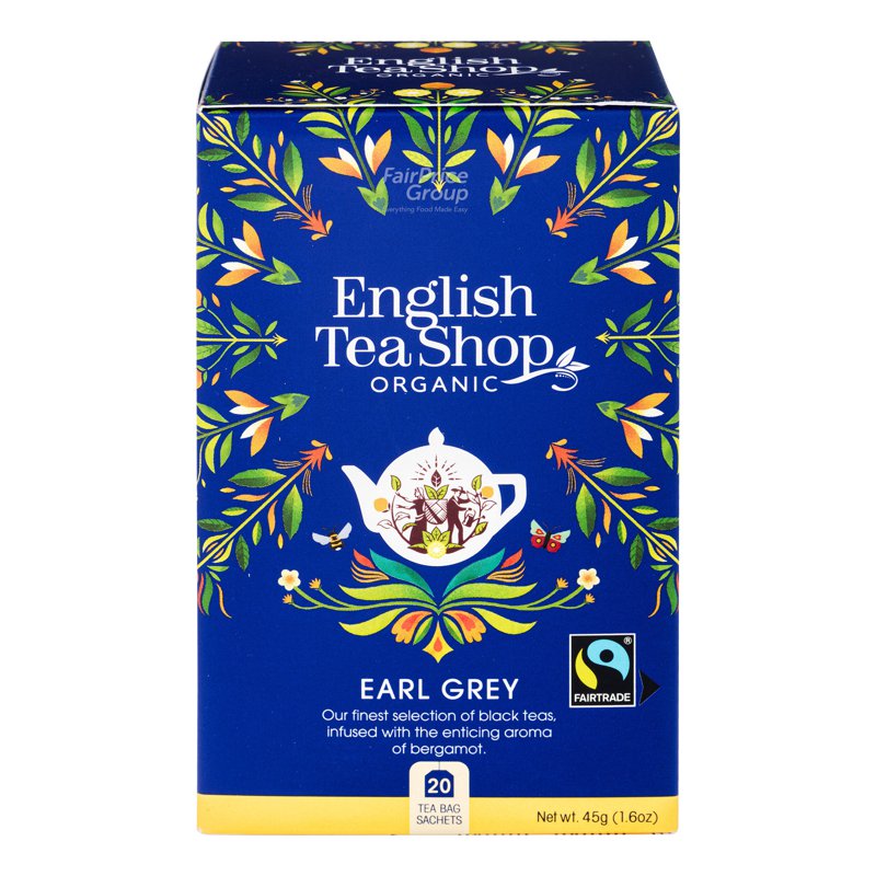 English Tea Shop Organic Tea Sachets - Earl Grey