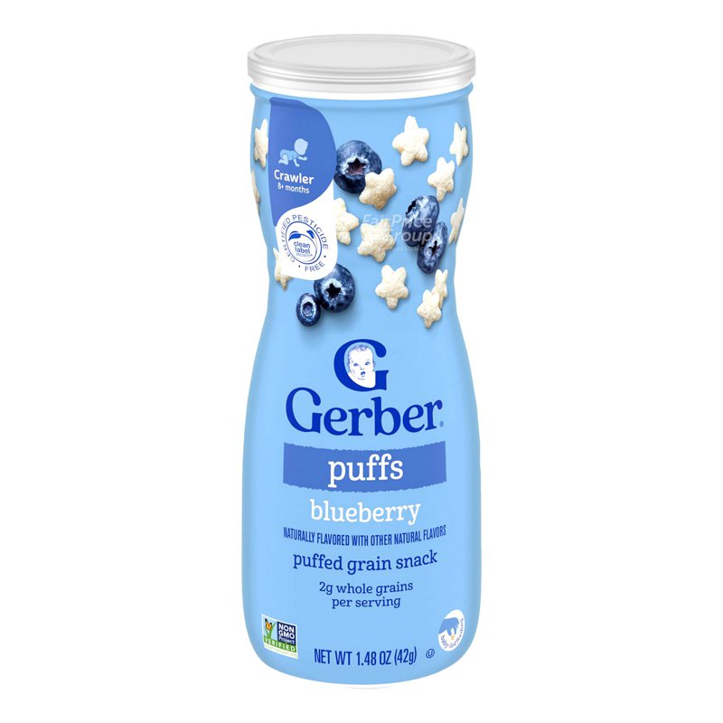 Gerber Graduates Baby Puffs - Blueberry