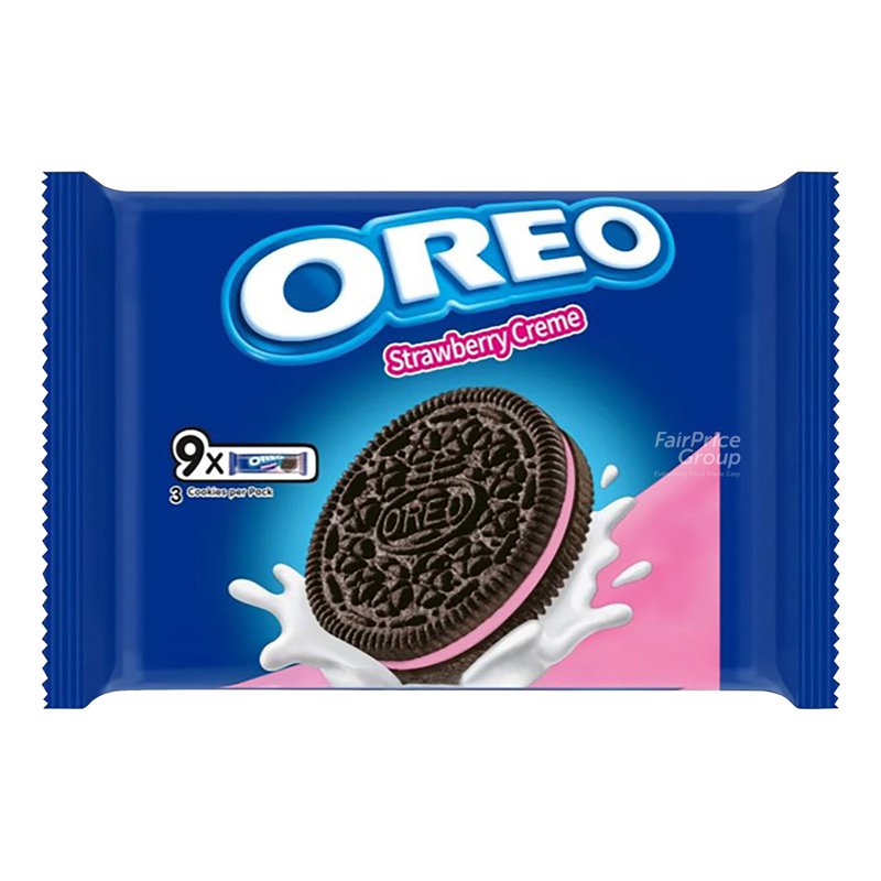 Oreo Sandwich Cookie Multipack - Strawberry