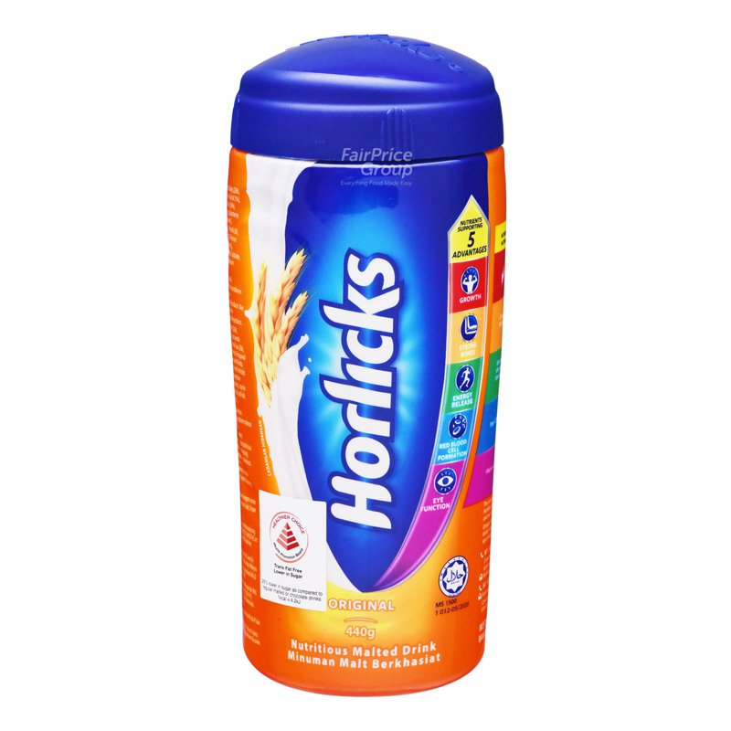 Horlicks Instant Malted Drink Powder - Original 440g
