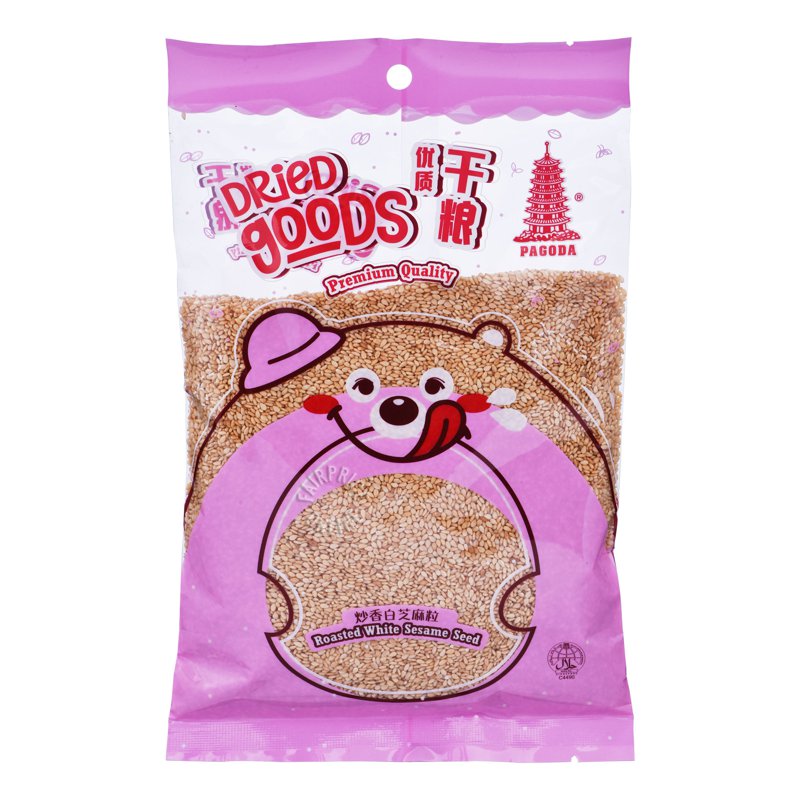 Pagoda Roasted Sesame Seed - White 200g